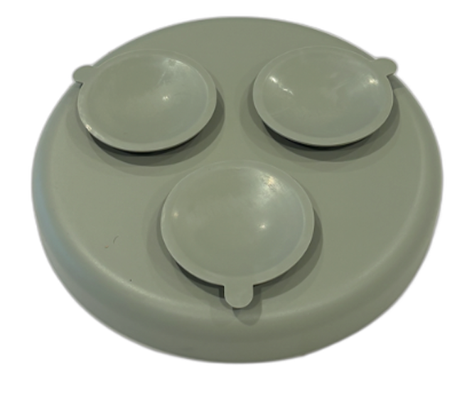 maze - slow feeder bowl - olive