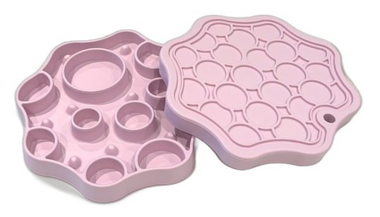 moon 2 in 1 - slow feeder bowl - lilac