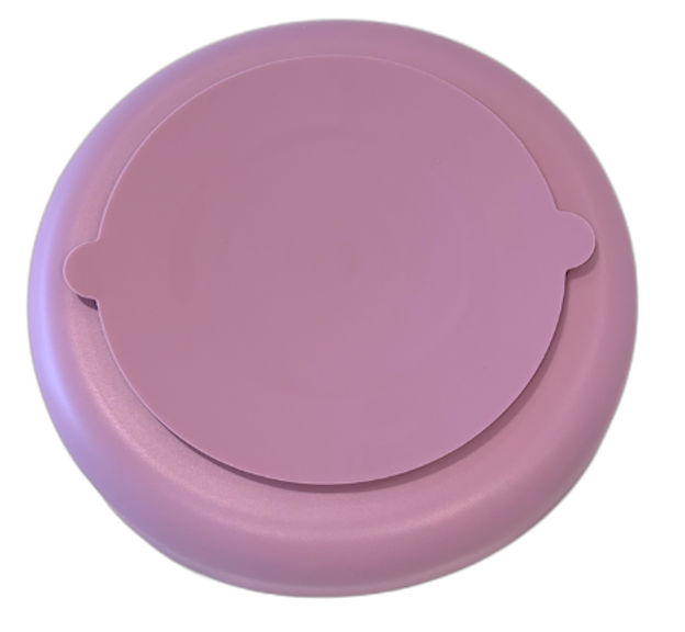 tulips - slow feeder bowl - lavender