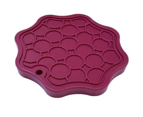 moon 2 in 1 - slow feeder bowl - grape