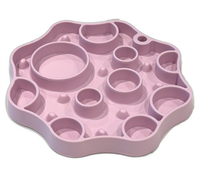 moon 2 in 1 - slow feeder bowl - lilac